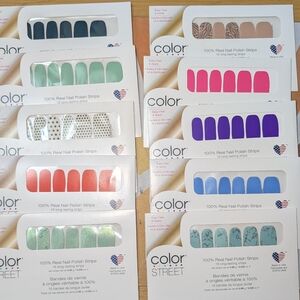 Color Street Real Nail Polish Strips - Assorted Colors